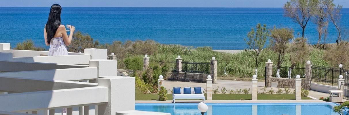 Mrs Chryssana Beach Hotel (Adults Only) Kolymbari Exterior foto